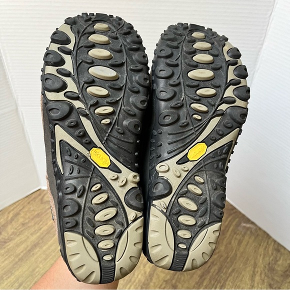 Merrell Chameleon Arc Gore Tex XCR Brown Leather Hiking Shoes Size 7.5 - Picture 8 of 10